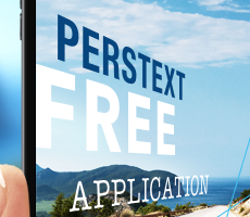 PERSTEXT：あのキャノン提供。写真に遠近感のあるテキストを挿入できる無料アプリ