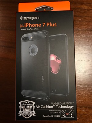 SpigenのiPhone 7 Plusケースがオシャレでコスパ最強すぎる件。落としにくくてフィット感も最高