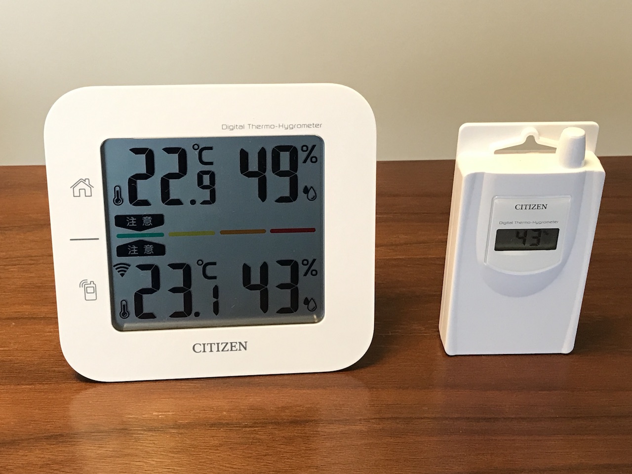 【購入レビュー】コードレス温湿度計THD501なら離れた子供の寝室の温度確認にも便利で汗の心配も軽減できる